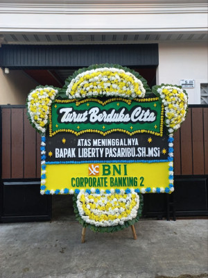 Papan Bunga Duka di Kendayakan