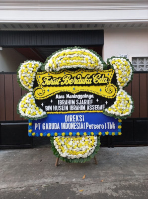 Papan Bunga Duka di Kendayakan