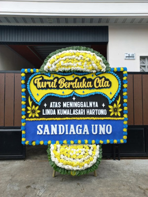 Papan Bunga Duka di Kendayakan